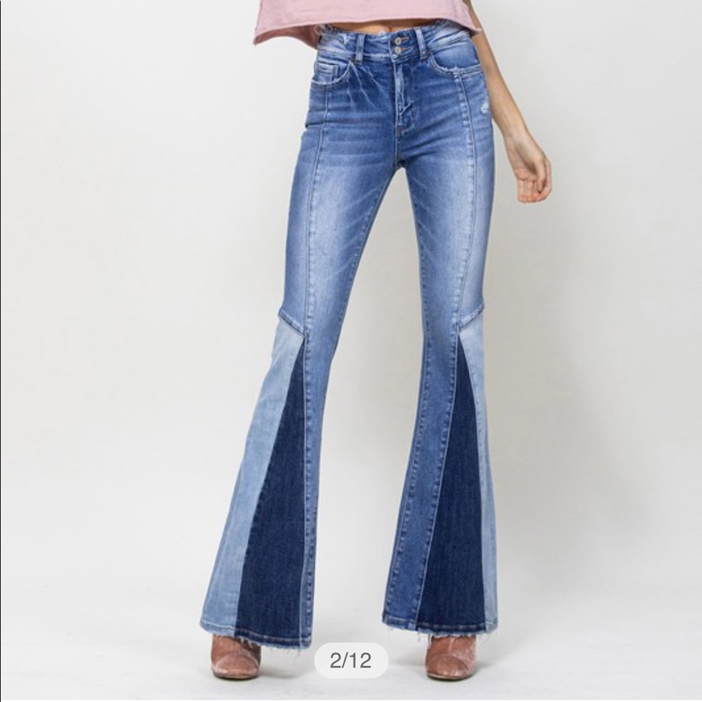 Flying Monkey High Rise Flare jeans